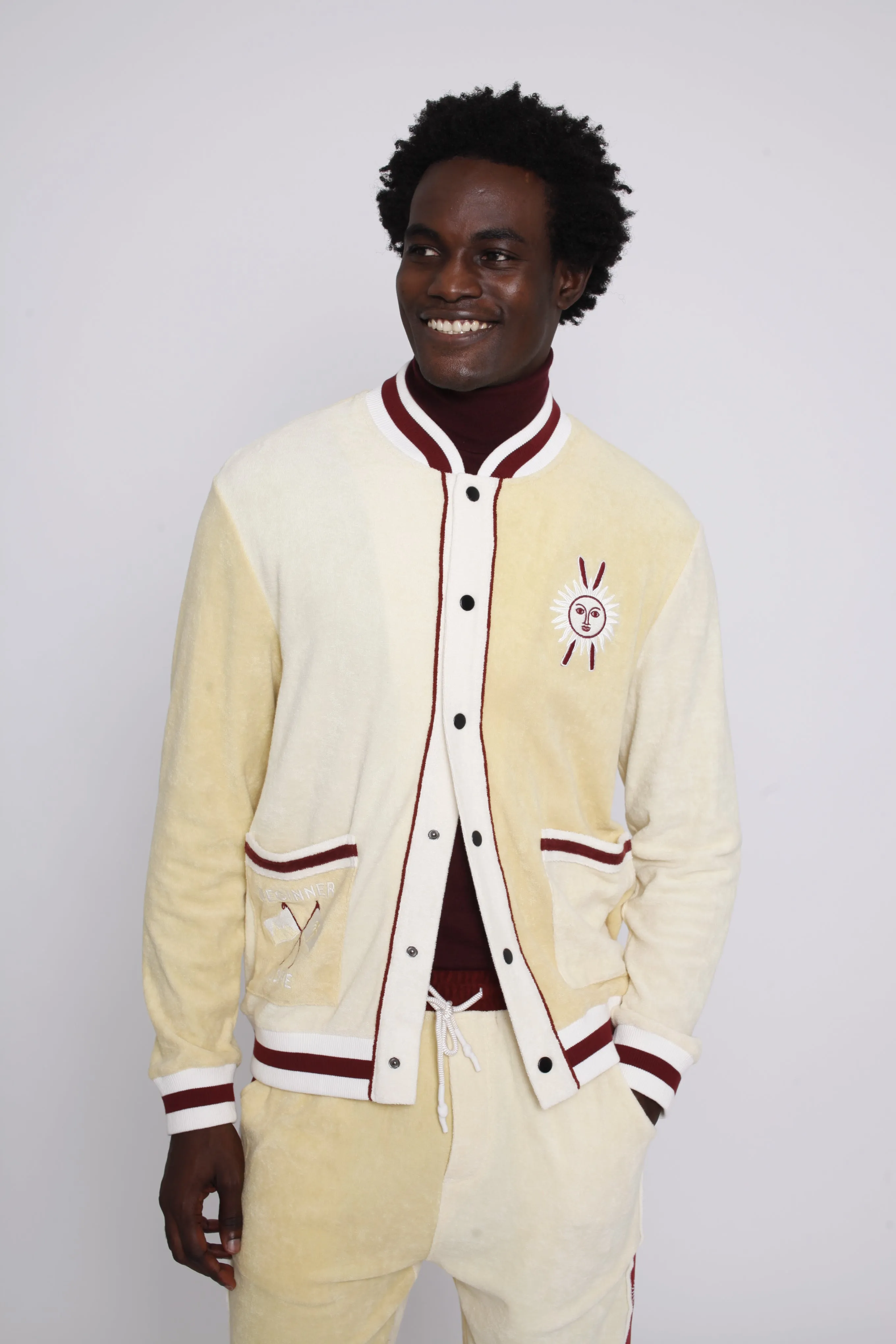 'Après Ski' Cabana Jacket (Yellow)