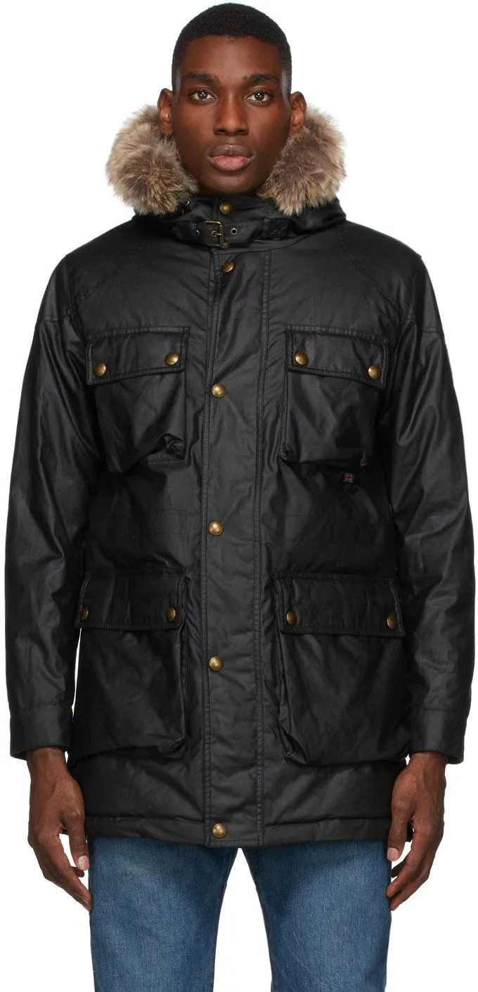 Belstaff Pathmaster Parka in Black - FINAL SALE
