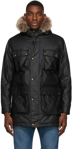 Belstaff Pathmaster Parka in Black - FINAL SALE