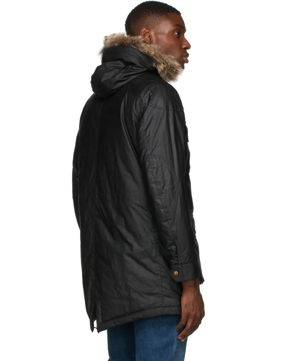 Belstaff Pathmaster Parka in Black - FINAL SALE