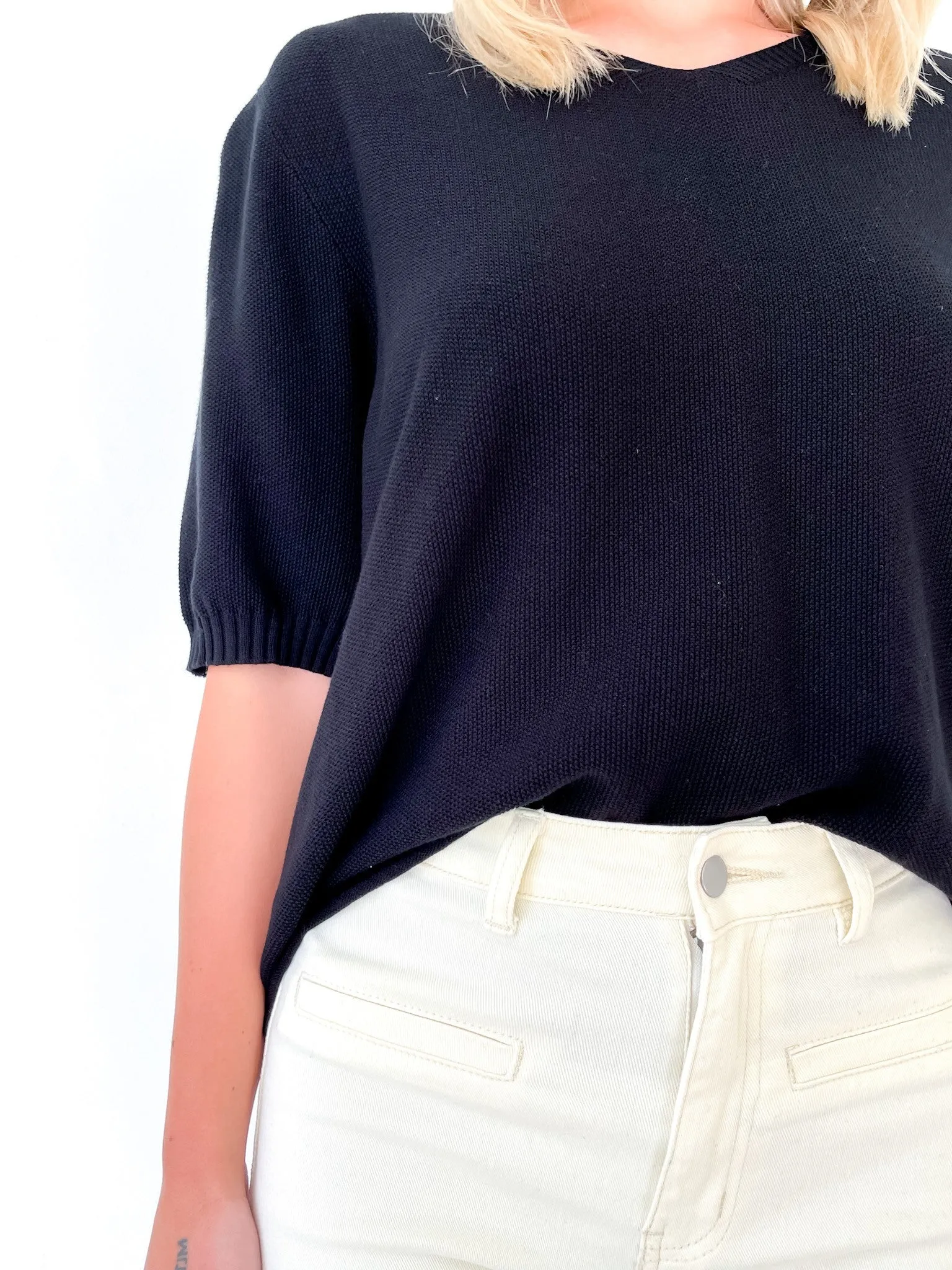 Buttercream Denim Pants