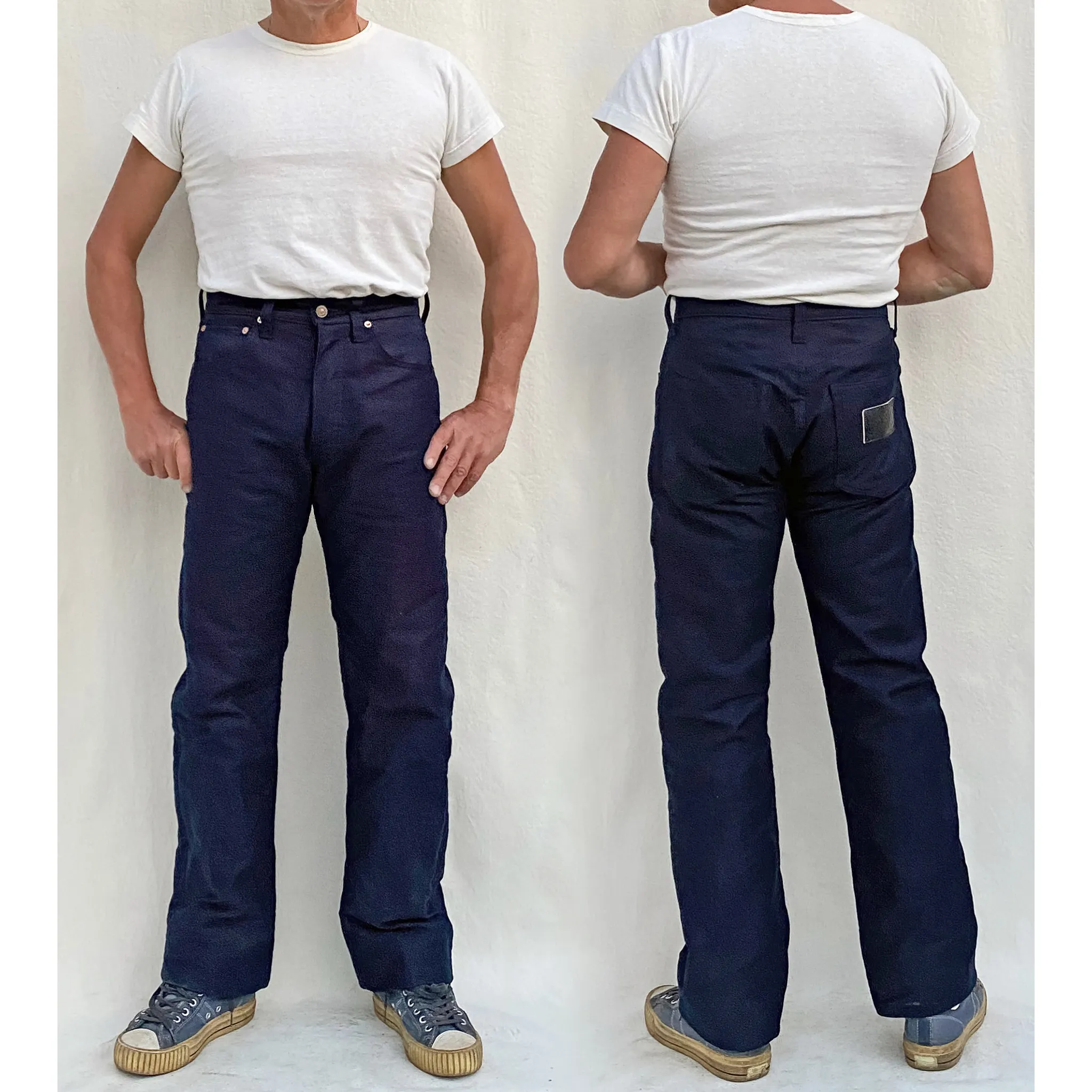 Californian Lot. 64 - Indigo Jungle Cloth (Straight Leg)
