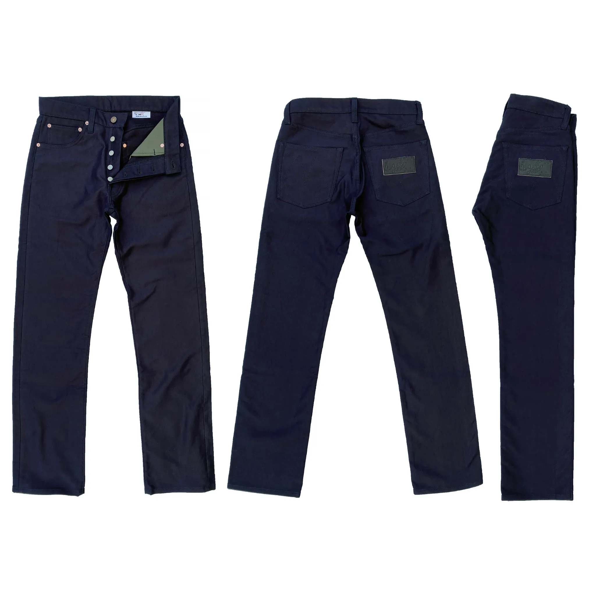 Californian Lot. 64 - Indigo Jungle Cloth (Straight Leg)
