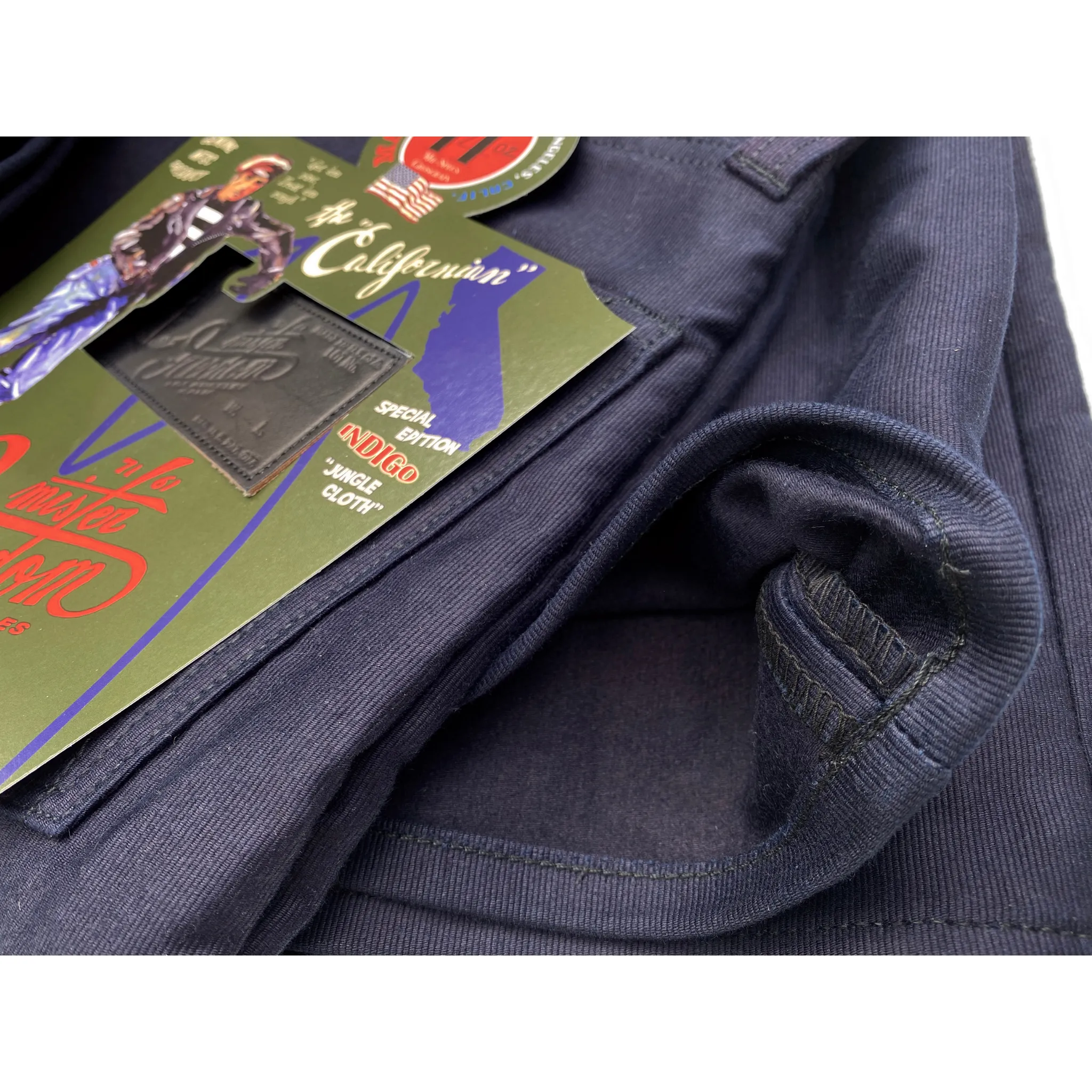 Californian Lot. 64 - Indigo Jungle Cloth (Straight Leg)