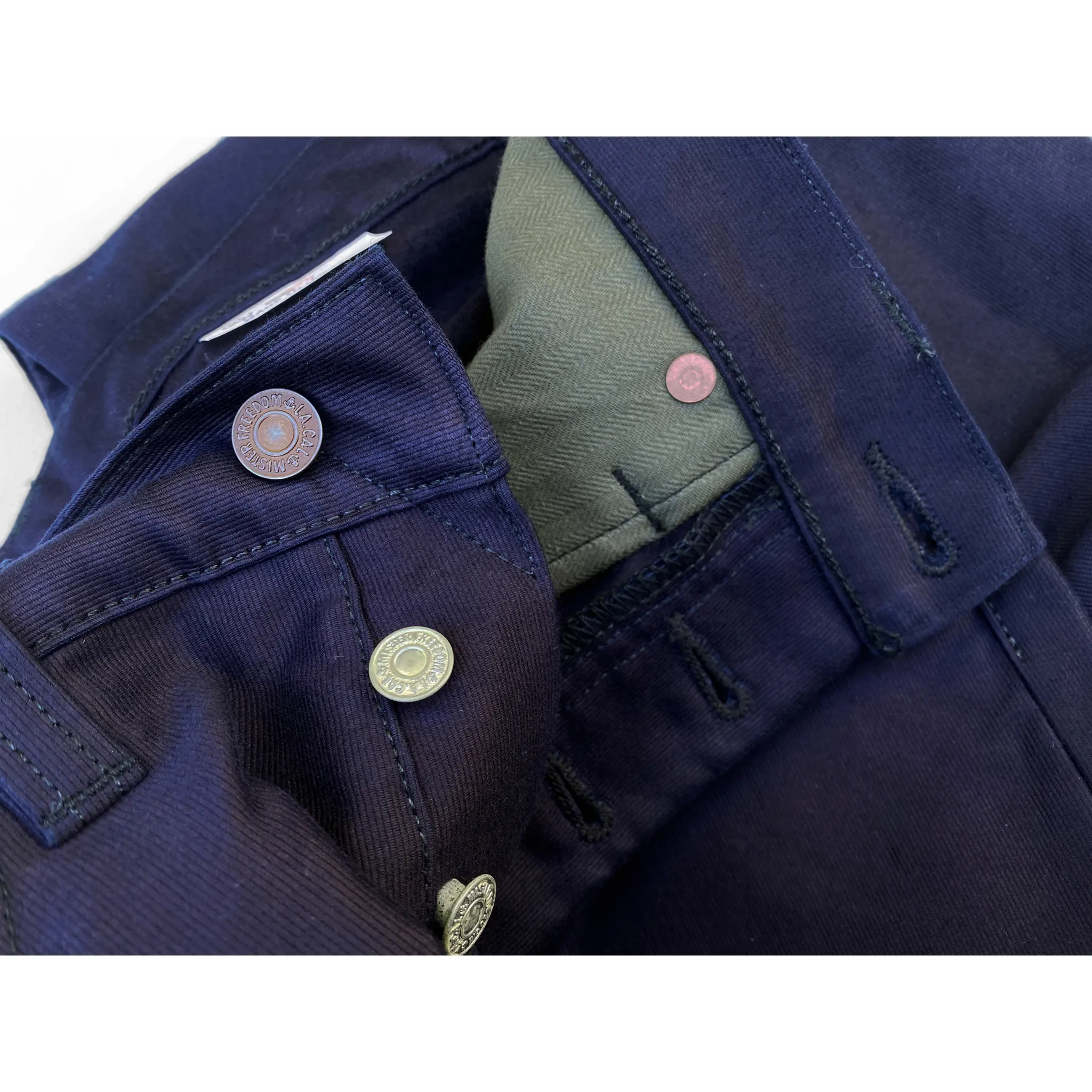 Californian Lot. 64 - Indigo Jungle Cloth (Straight Leg)