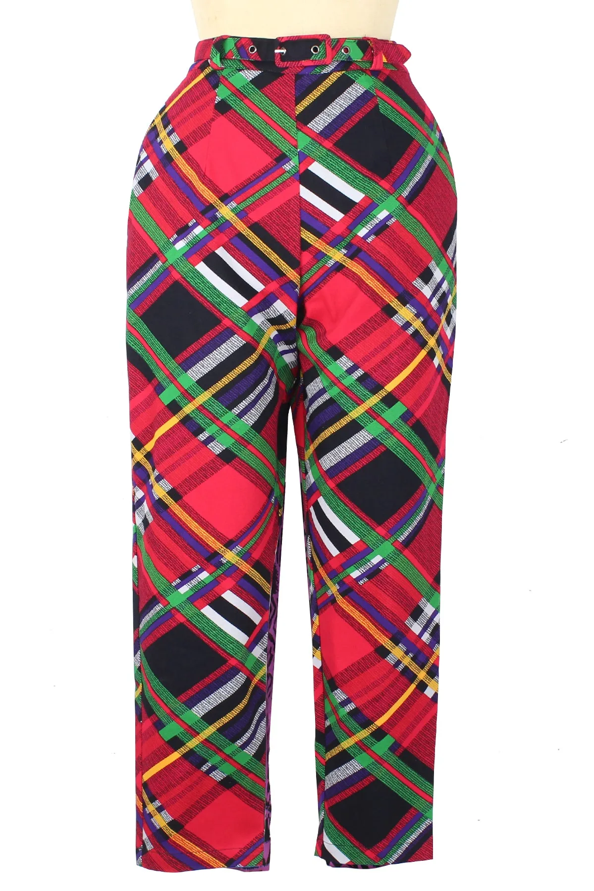 Capri Pant - Mad Plaid - Final Sale