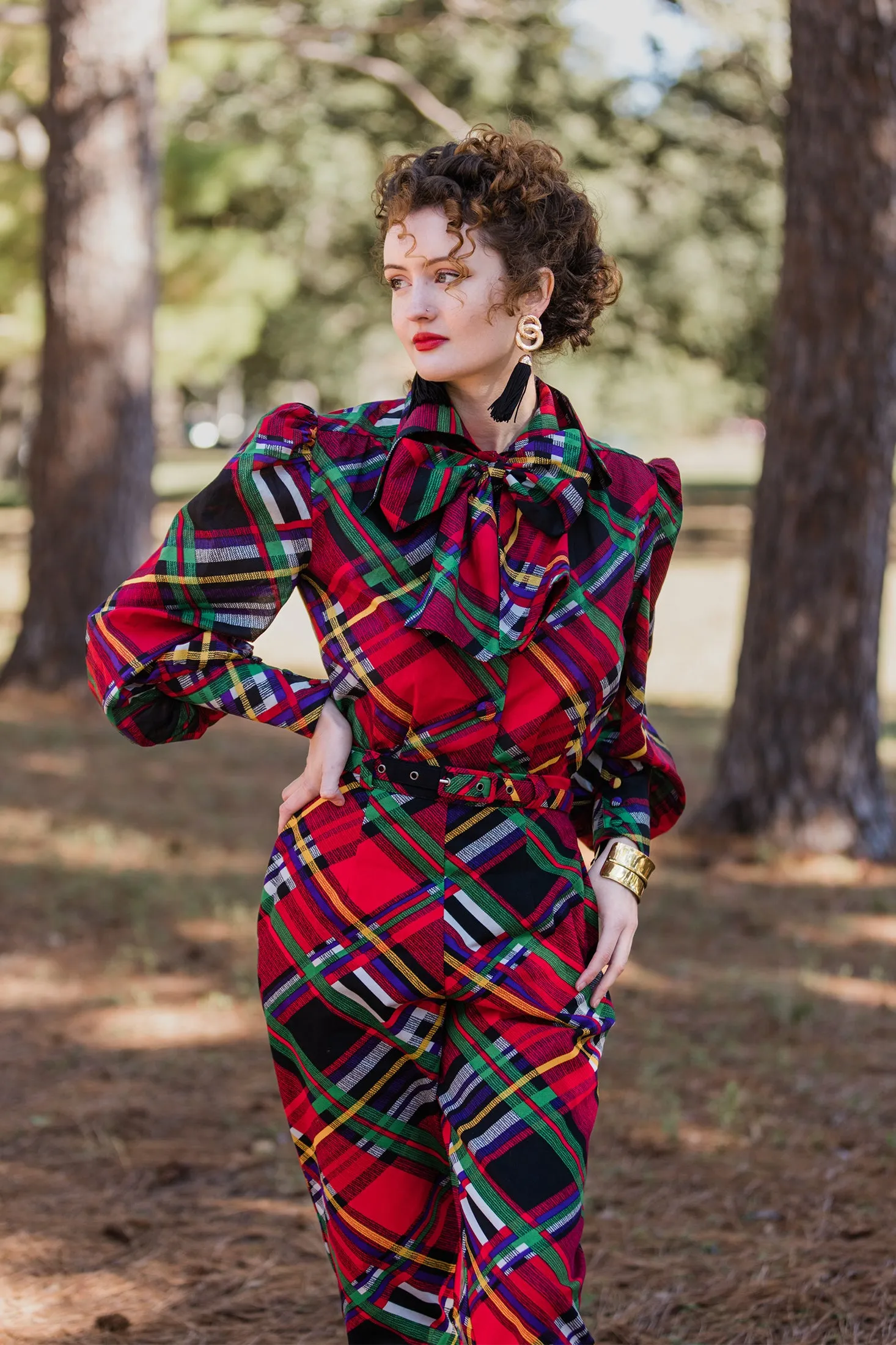 Capri Pant - Mad Plaid - Final Sale