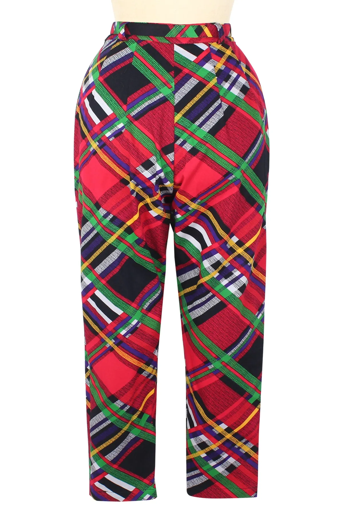Capri Pant - Mad Plaid - Final Sale