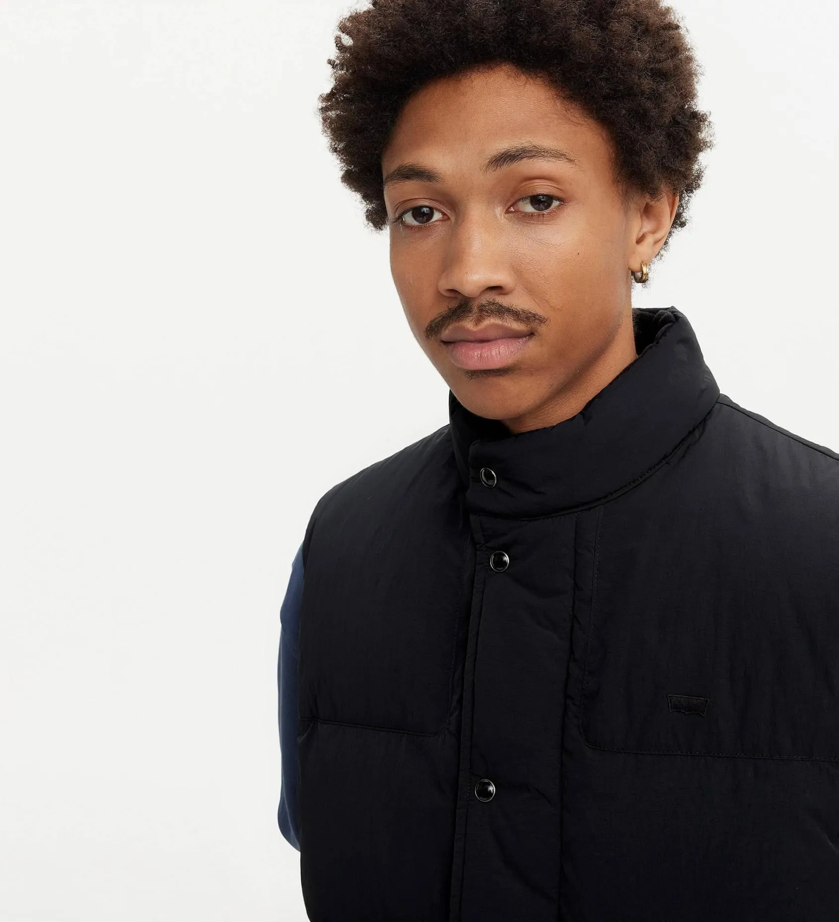 COLETE ROCKRIDGE VEST JET BLACK LEVI'S
