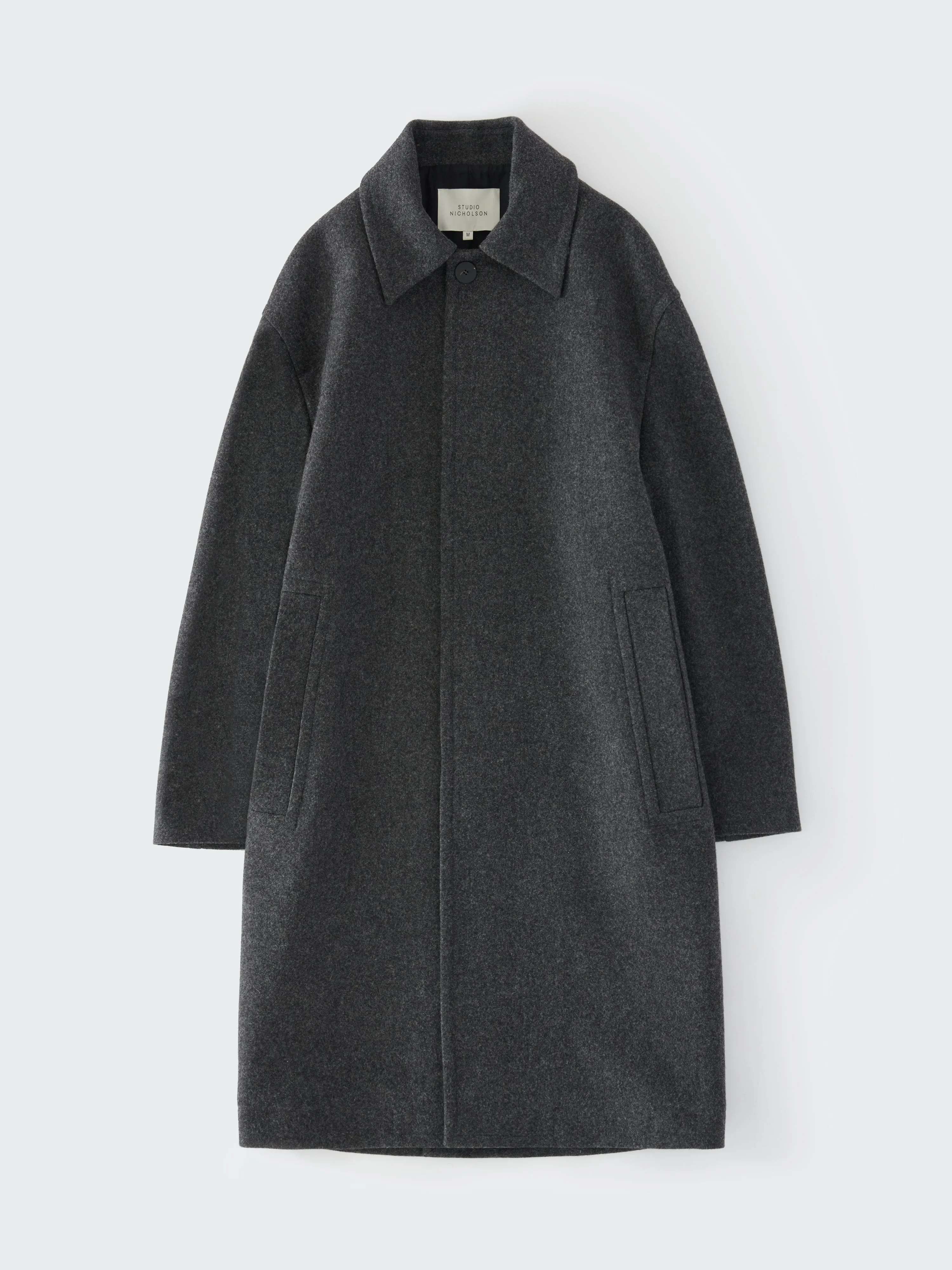 Cover Coat in Charcoal Marl