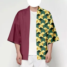 Demon Slayer - Kimetsu no Yaiba - Giyu Tomioka Haori kimono Jacket - OG - Cosplay