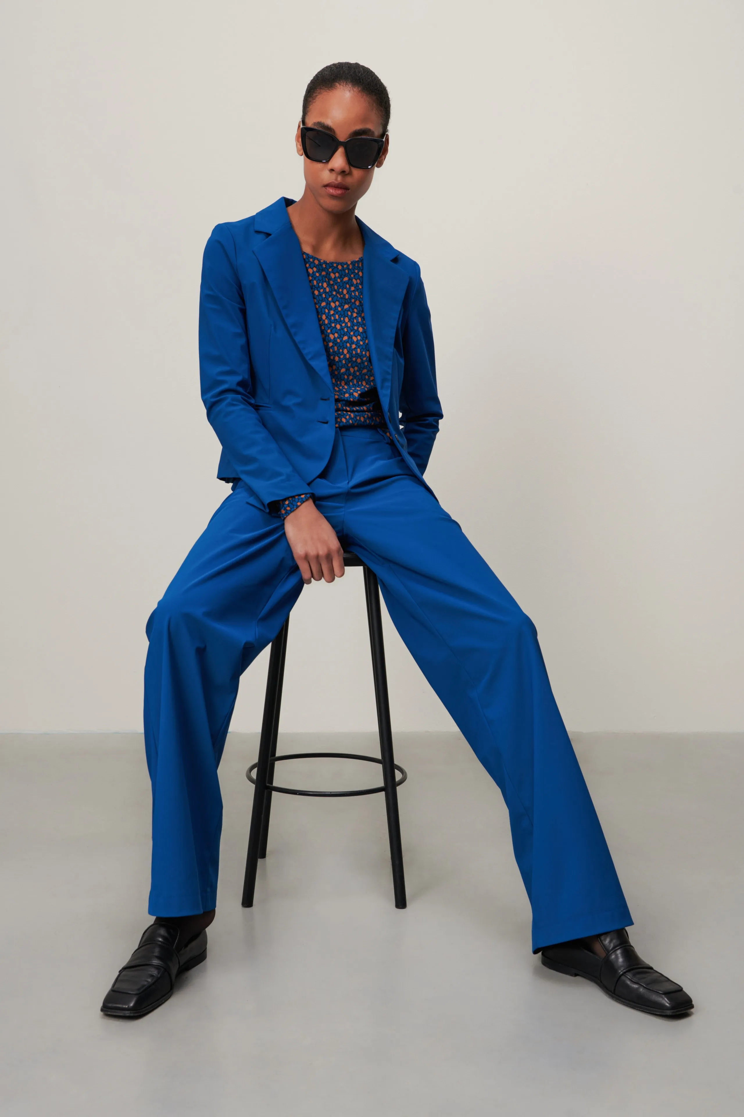 Eleny Pants Technical Jersey | Light blue