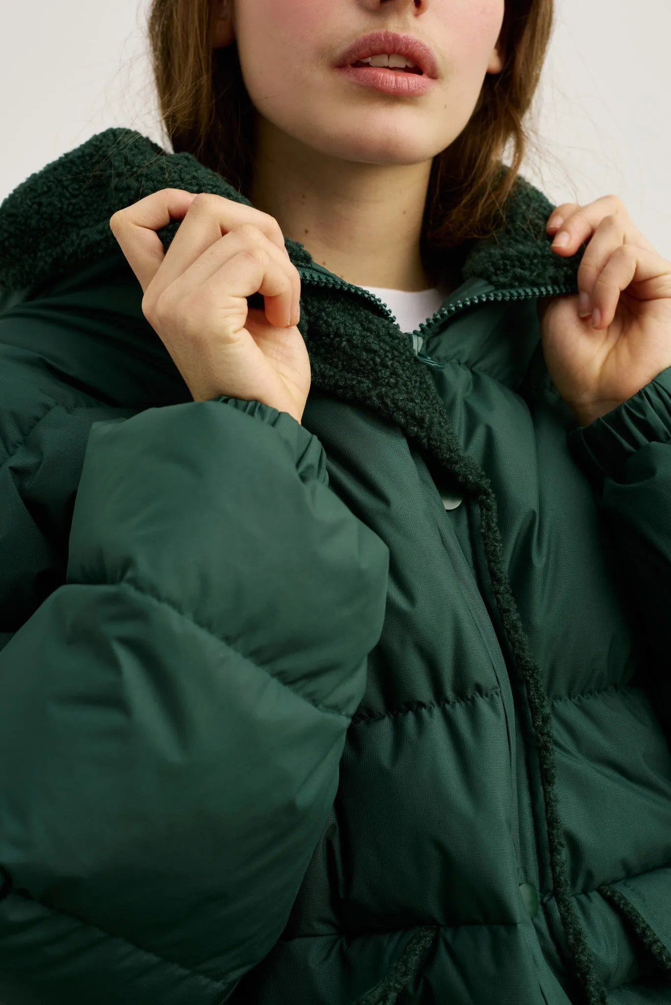 ELLA JACKET - DUSTY GREEN