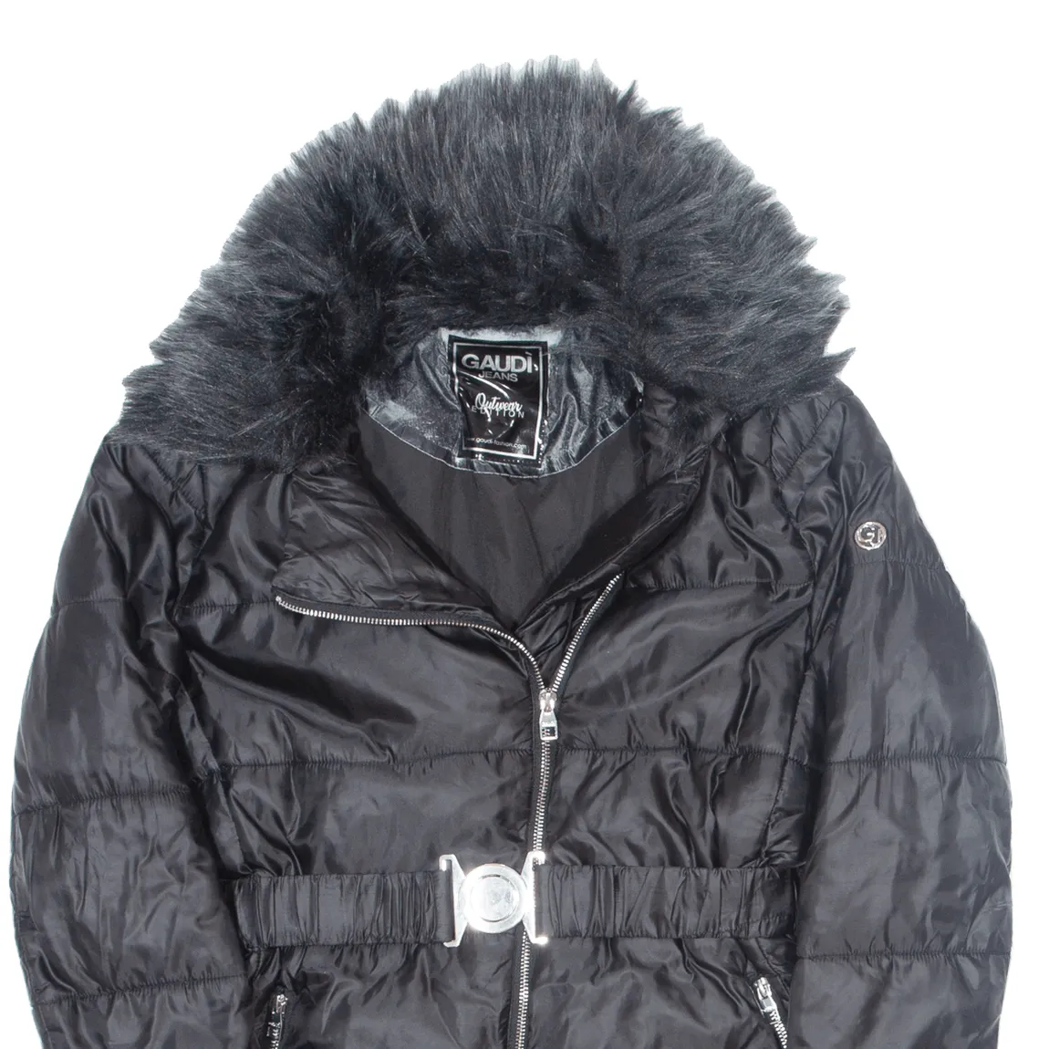 GAUDI JEANS Outwear Edition Insulated Womens Puffer Coat Black M