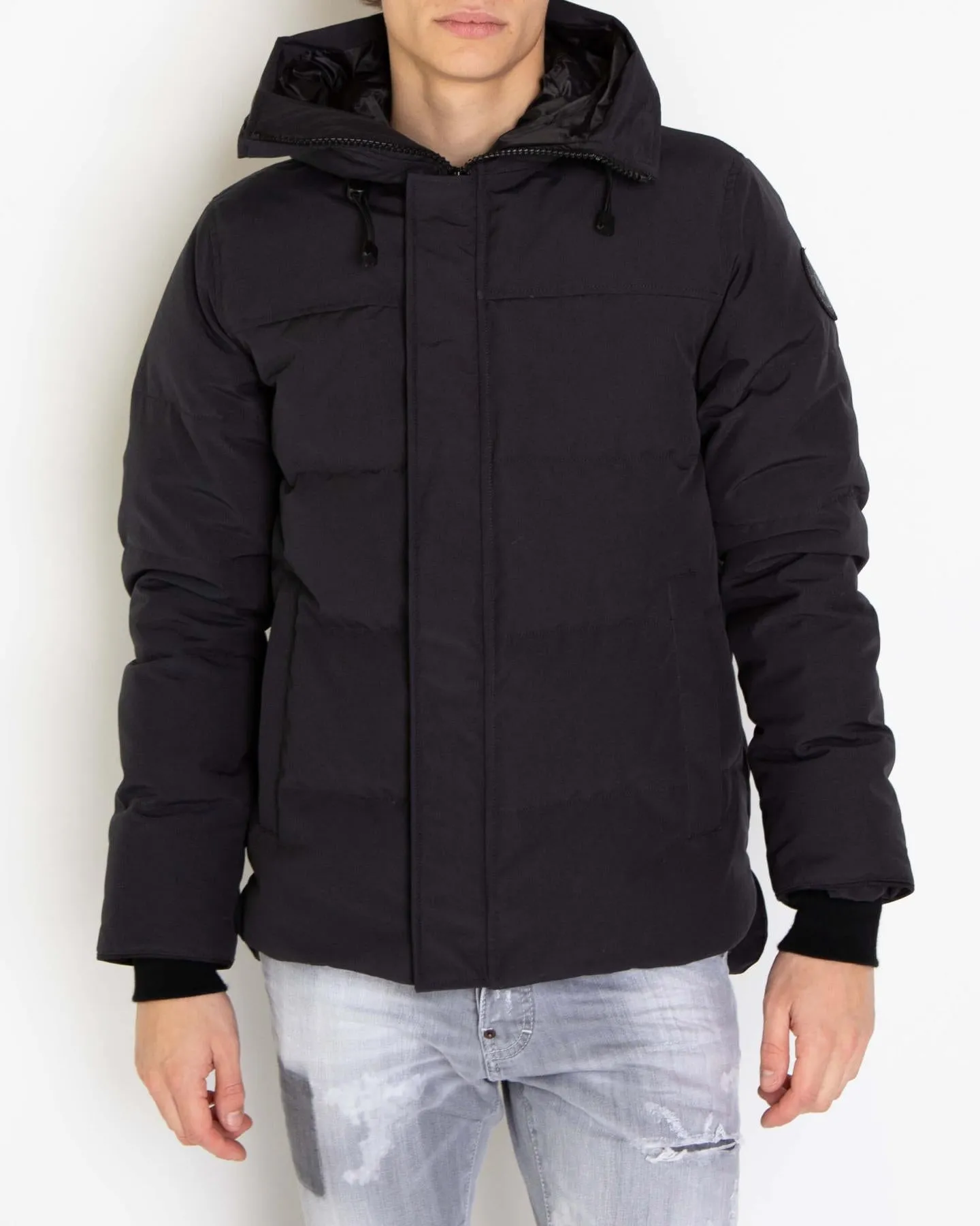 Heren Macmillan Parka Black Blauw