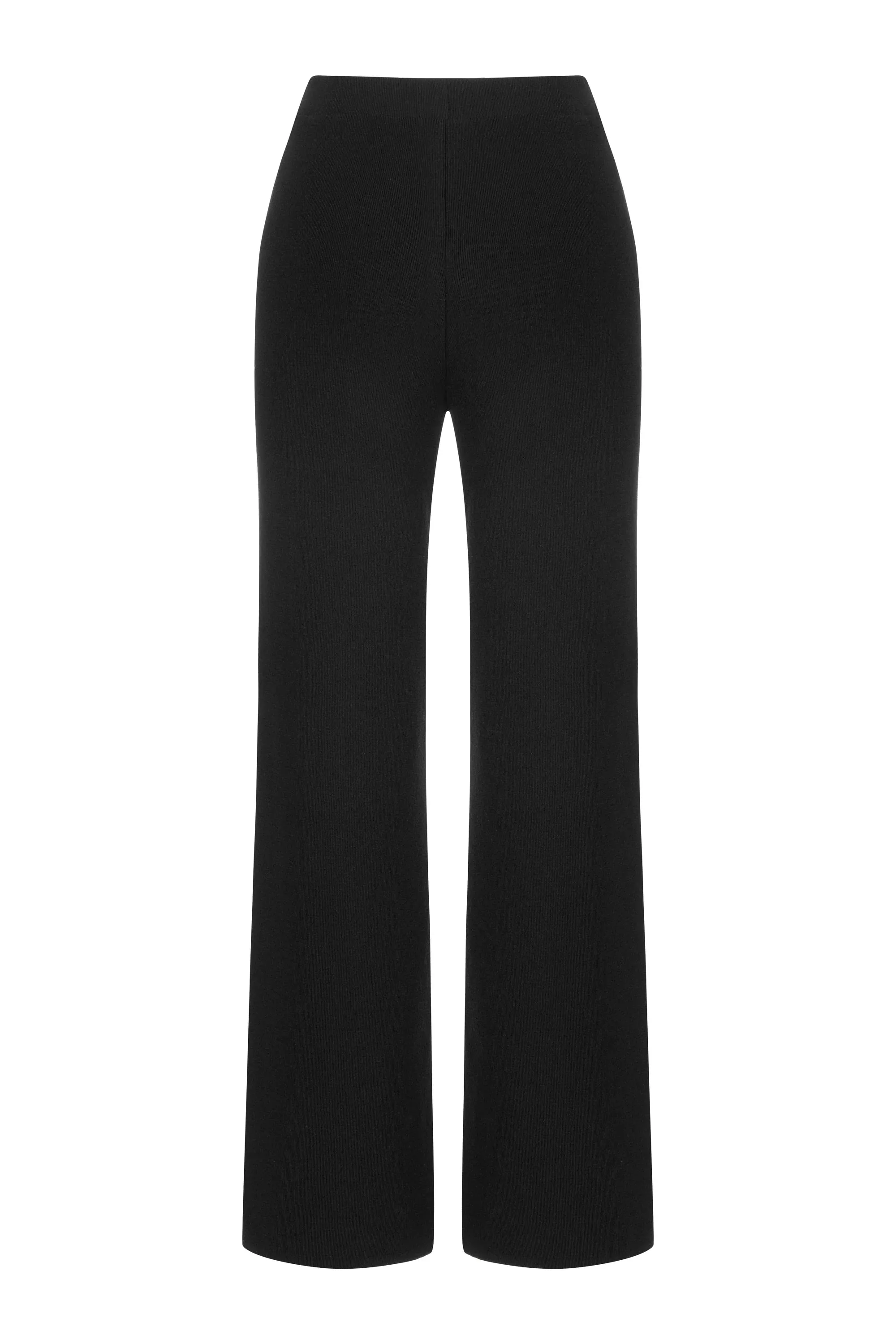 High Waist Knit Pants