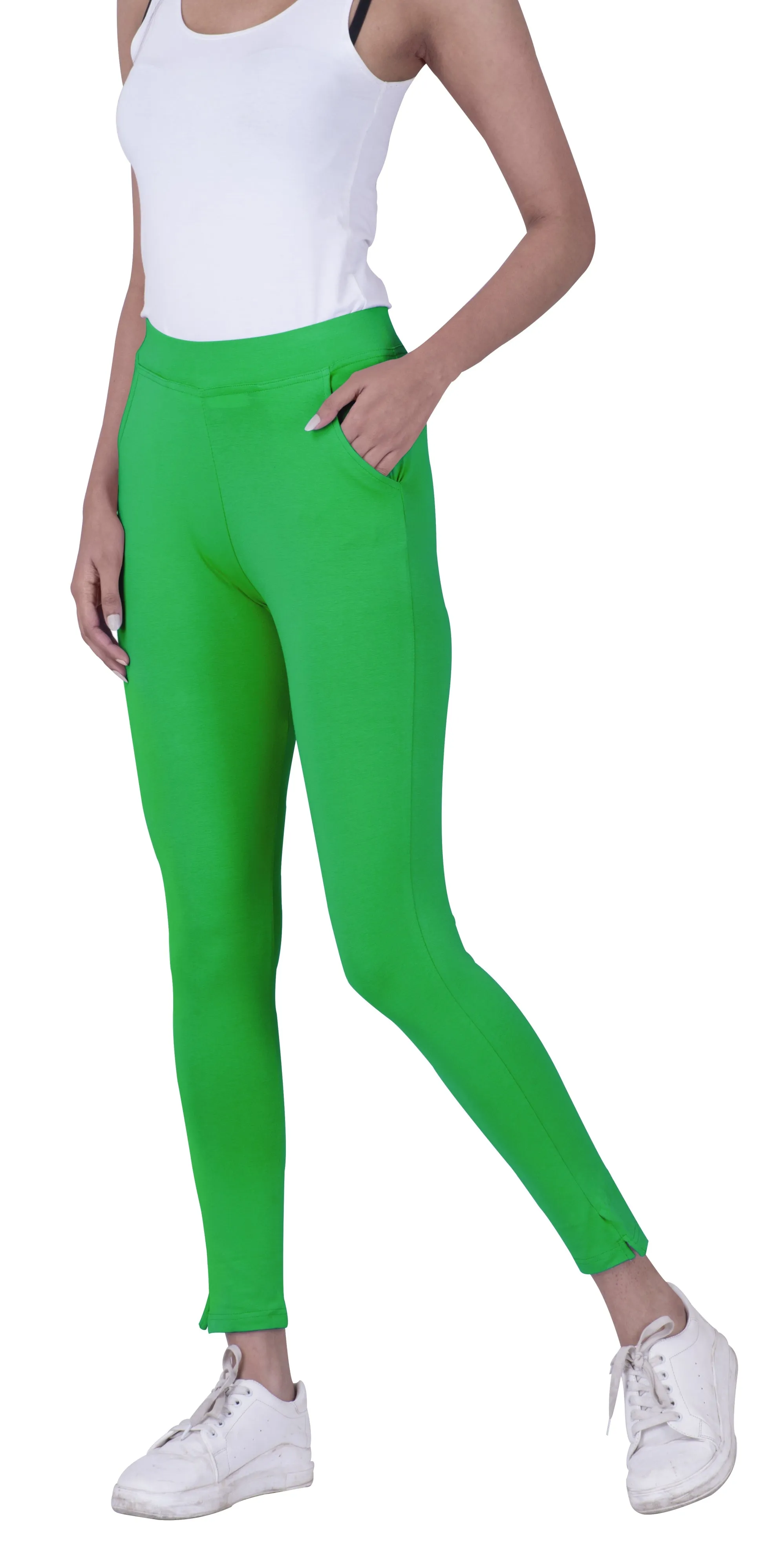 Kurti Pants (Bottle Green)