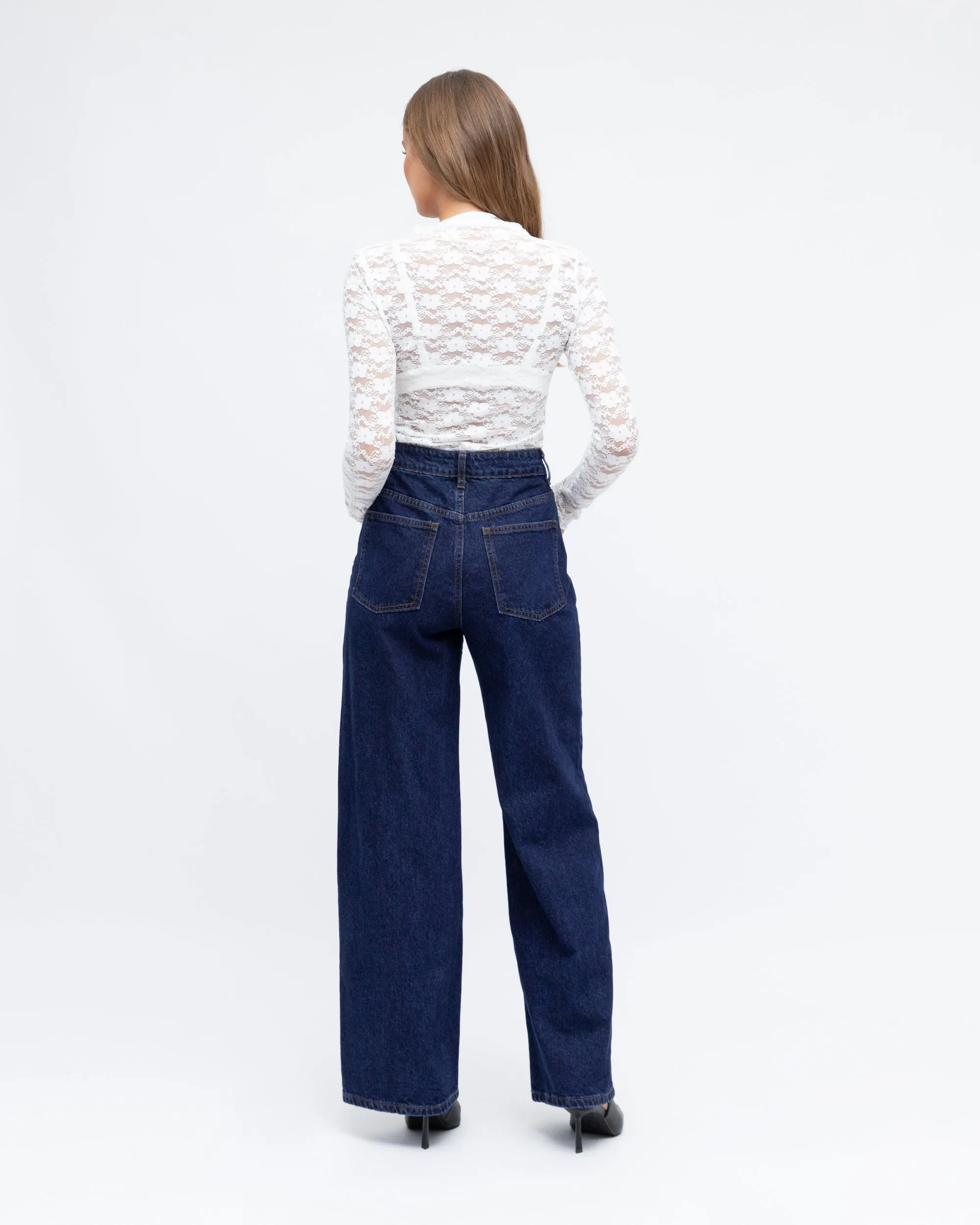 Lace Top-White