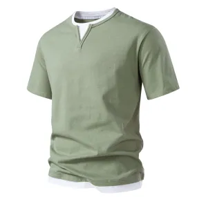 Loookus - 2025 Short Sleeve Henley Best Ever