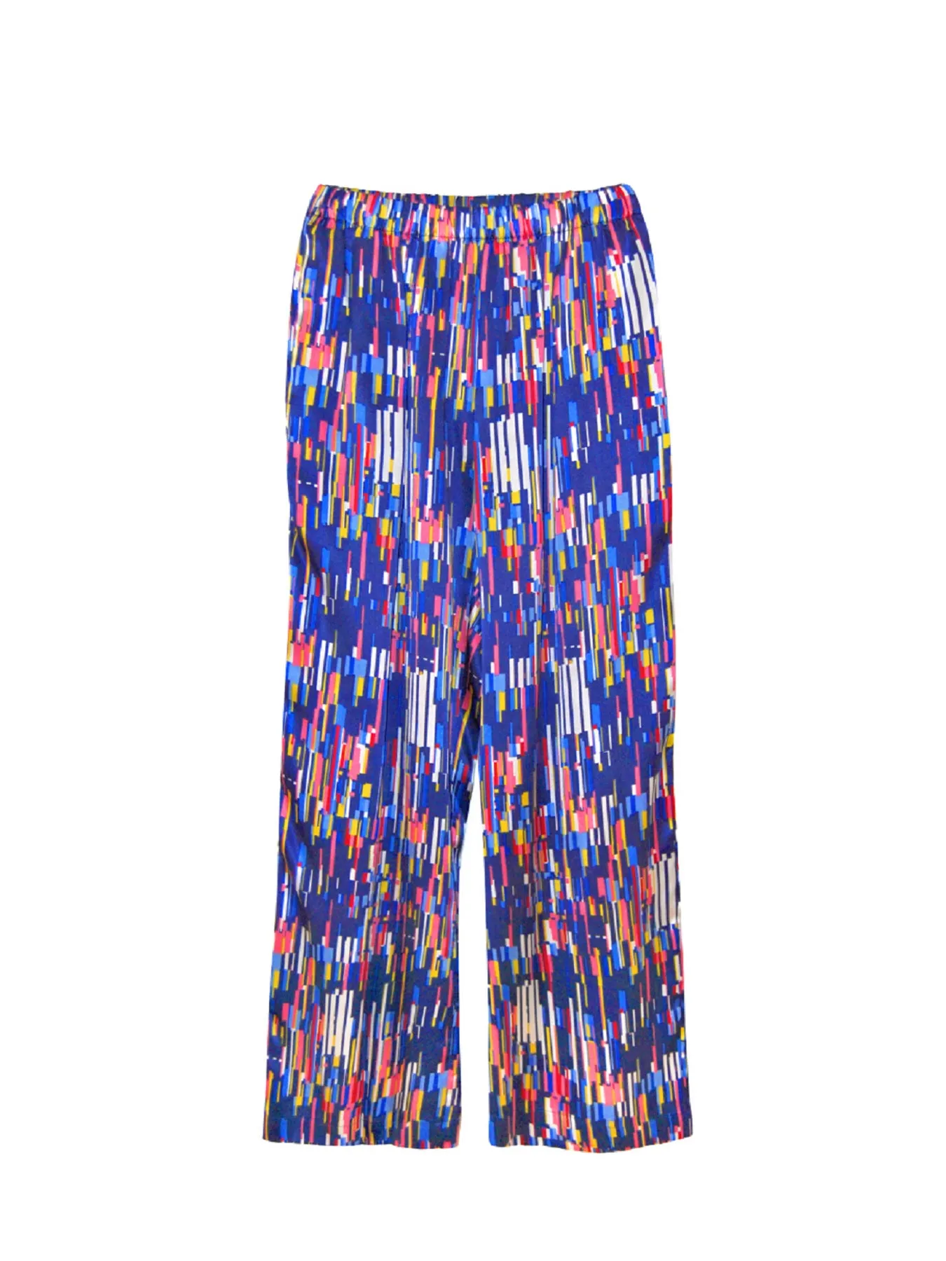 Lorette Silk Trousers, Multicolour
