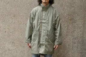 Maru Sankaku Peke by SDA "Tsugihagi" Fish Tail Military Parka