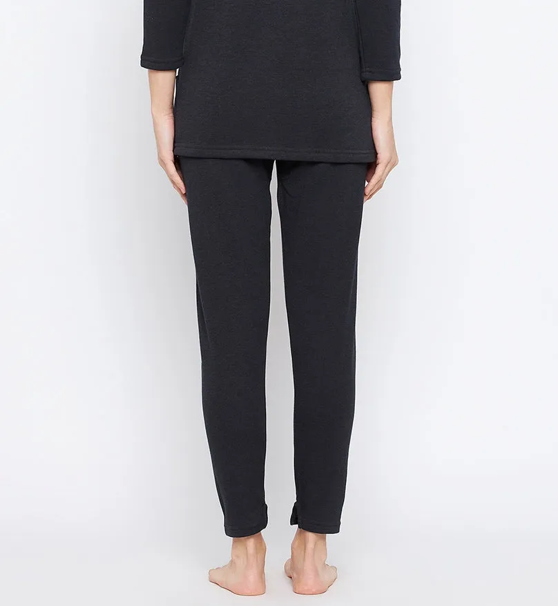 Neva Women Lower with Elasticated Waist- Anthra (Glaccia)