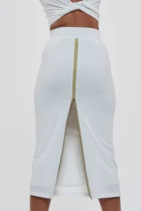 no.1 Touchline Tango Skirt / Gold Zips Series
