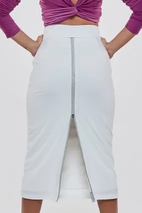 no.1 Touchline Tango Skirt / Silver Zips Series