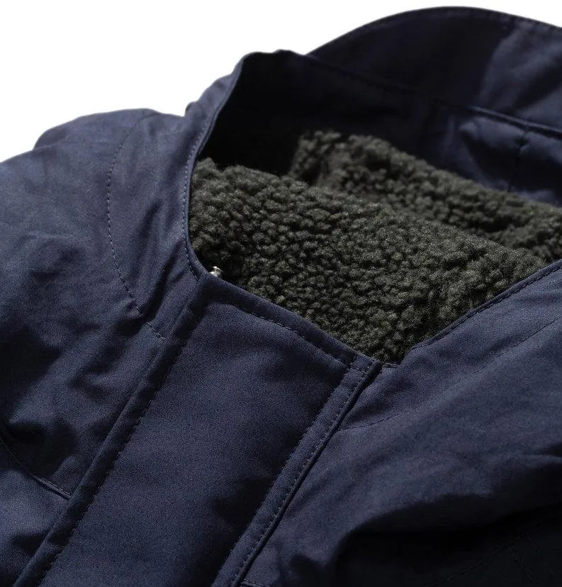 Norse Projects Nunk Cambric Cotton Jacket – Dark Navy
