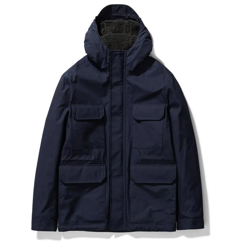 Norse Projects Nunk Cambric Cotton Jacket – Dark Navy
