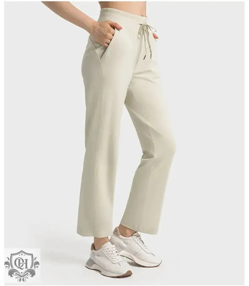 Pocketed High Waist Sporty Fit Yoga Pants