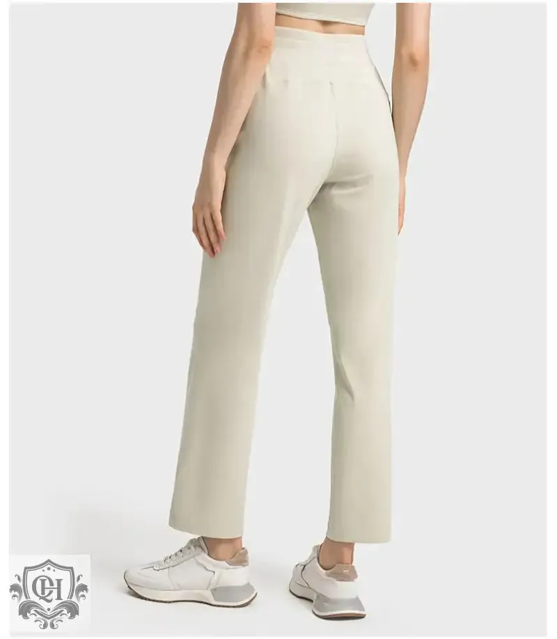 Pocketed High Waist Sporty Fit Yoga Pants