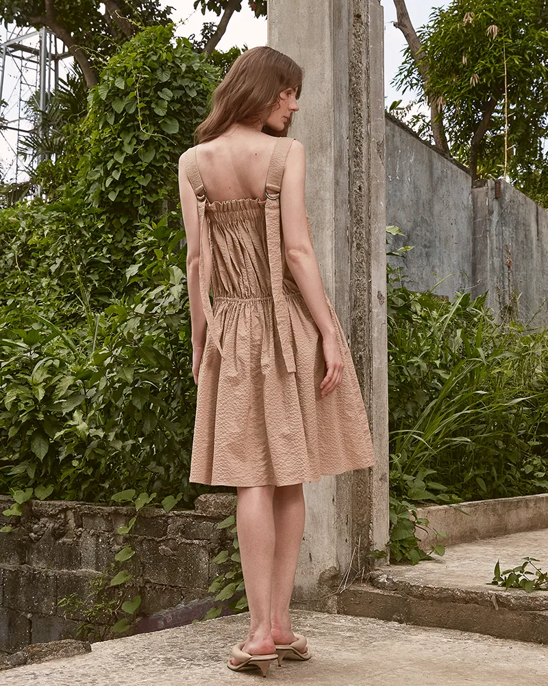 Sara Shirred Tank Dress