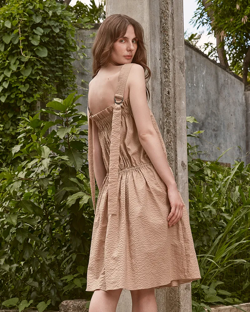 Sara Shirred Tank Dress