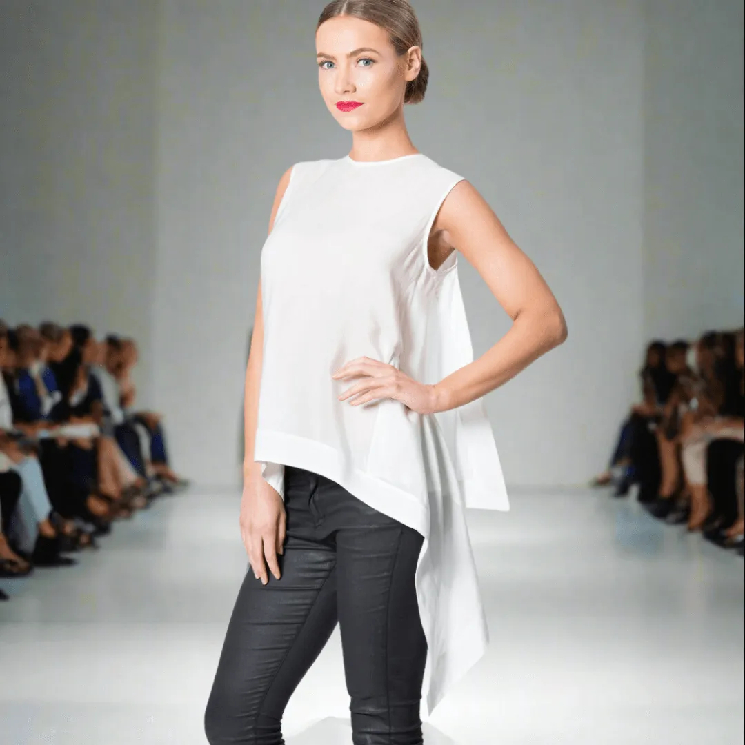 Silk Top With A Modern Twist