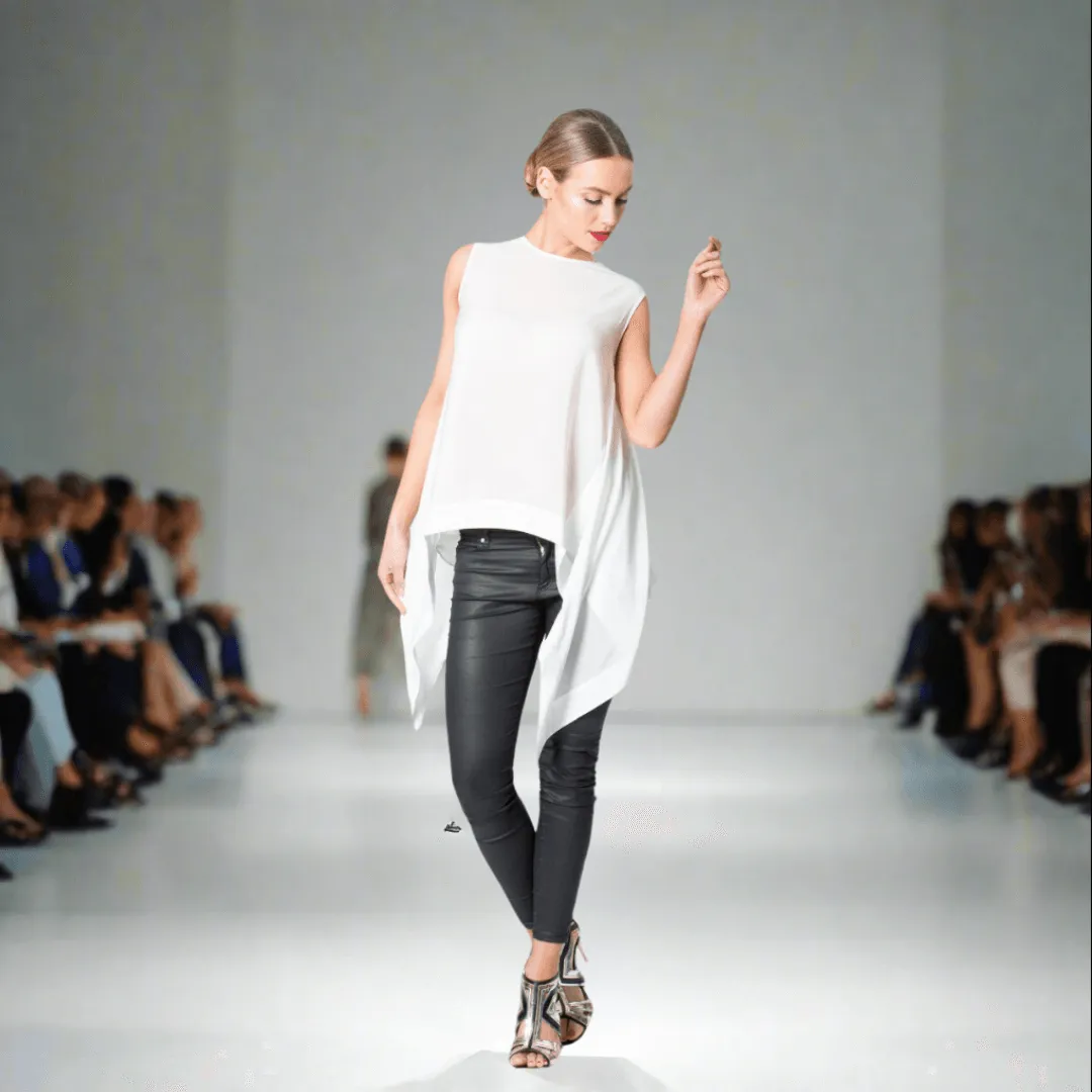 Silk Top With A Modern Twist
