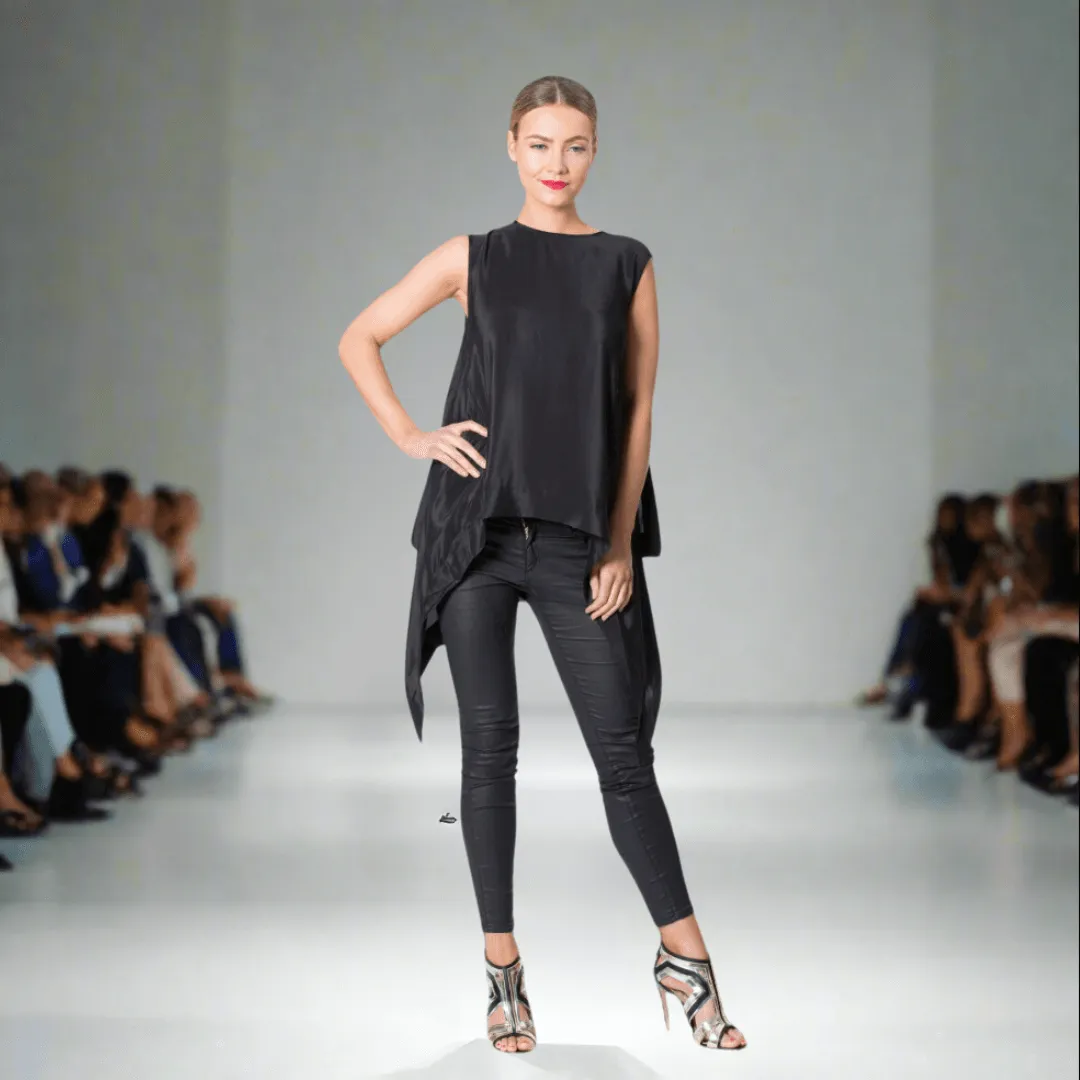 Silk Top With A Modern Twist