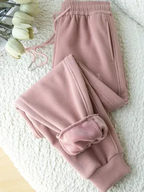Soft Warm Thermal Sweatpants for Women