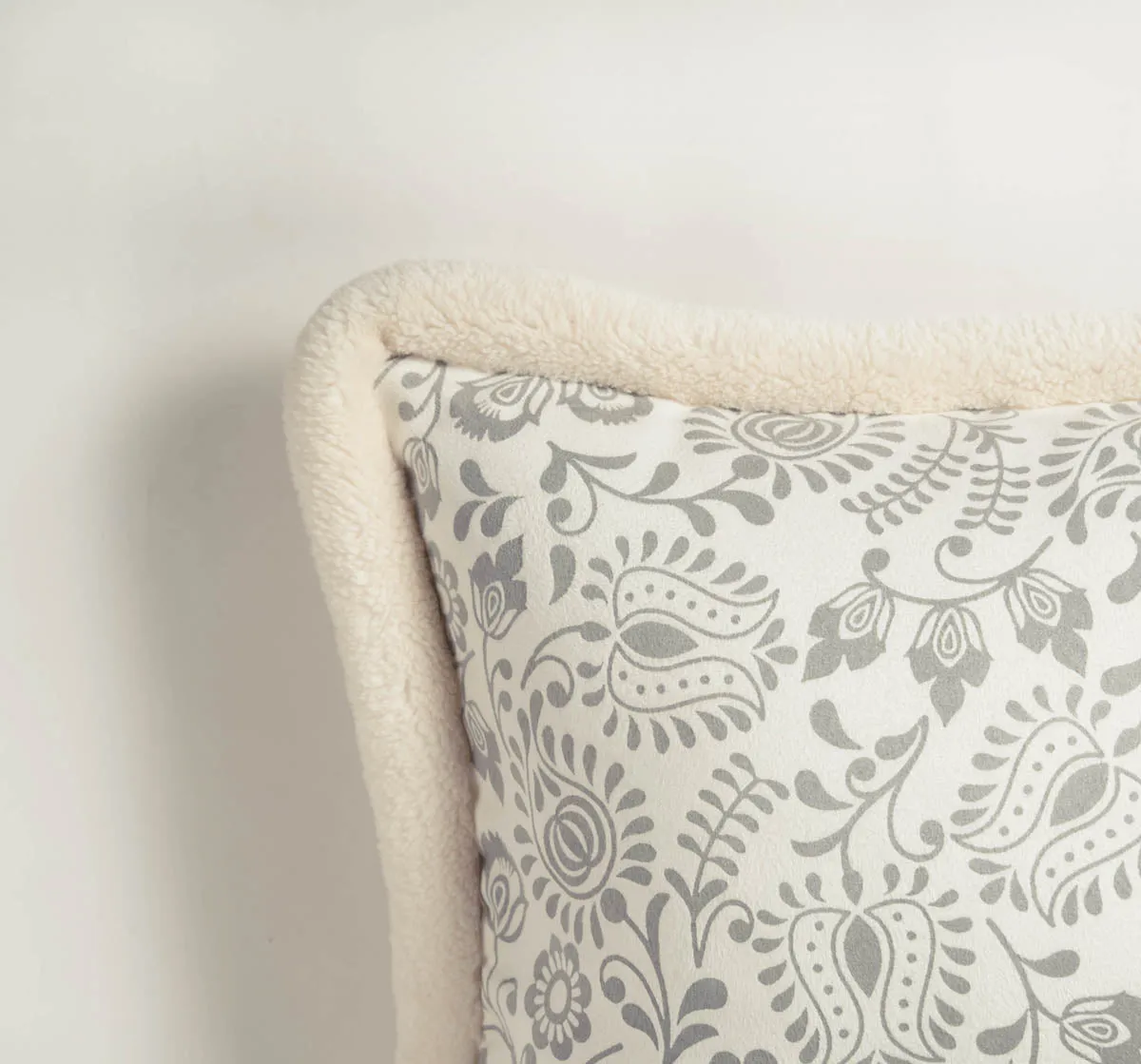 Svenska - Ivory printed cushion cover, nordic style pillow cover, Scandinavian pillow