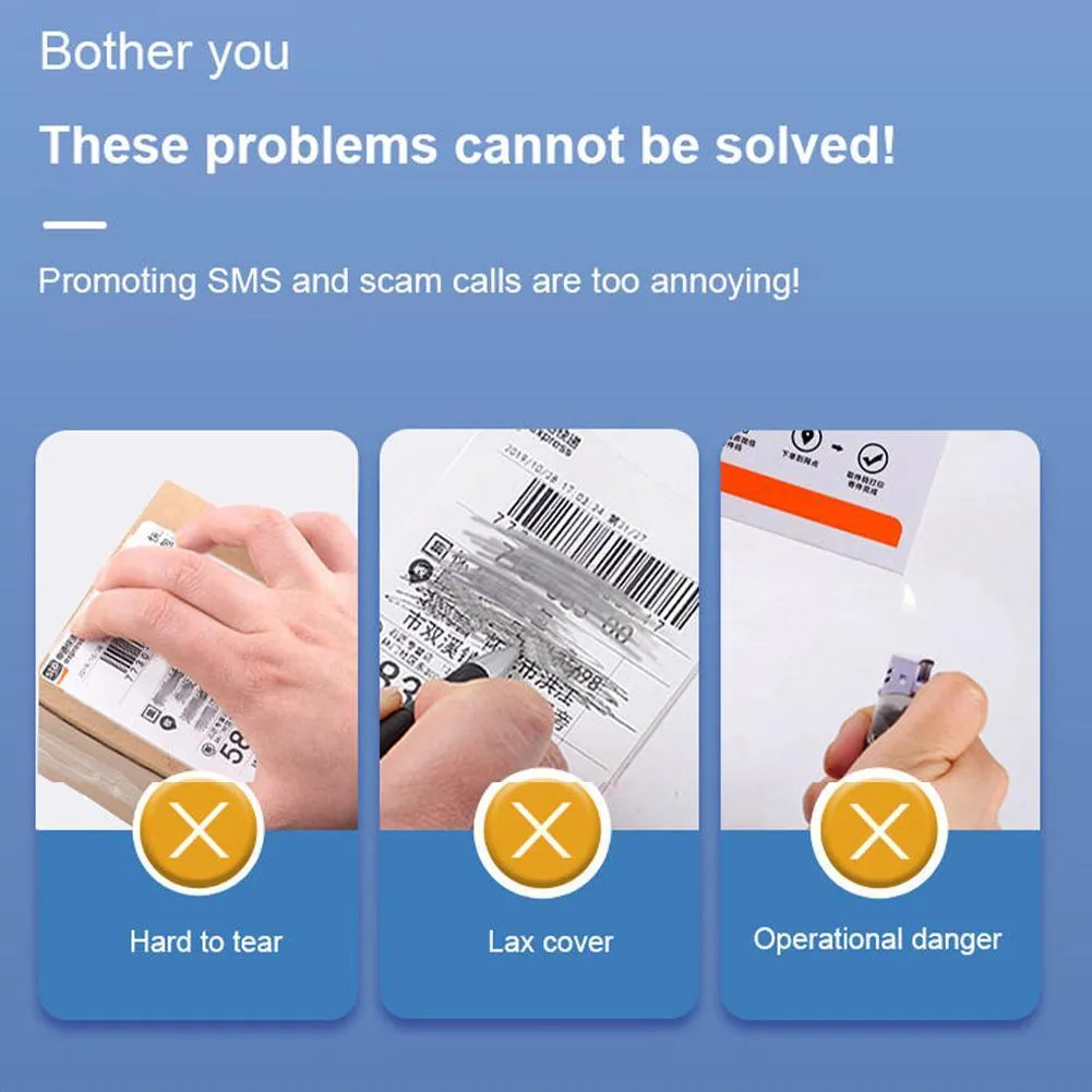 Unboxing Knife Thermal Paper Eraser